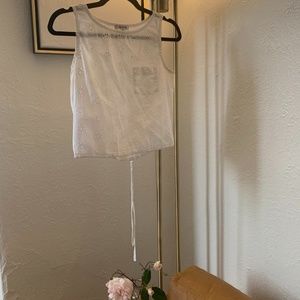 Madewell Eyelet Tank Top